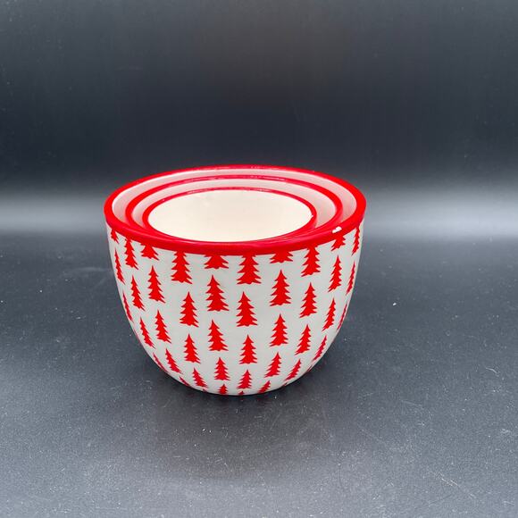 Walgreens Christmas Tree Nesting Bowls - Set of 3 - Picture 3 of 16